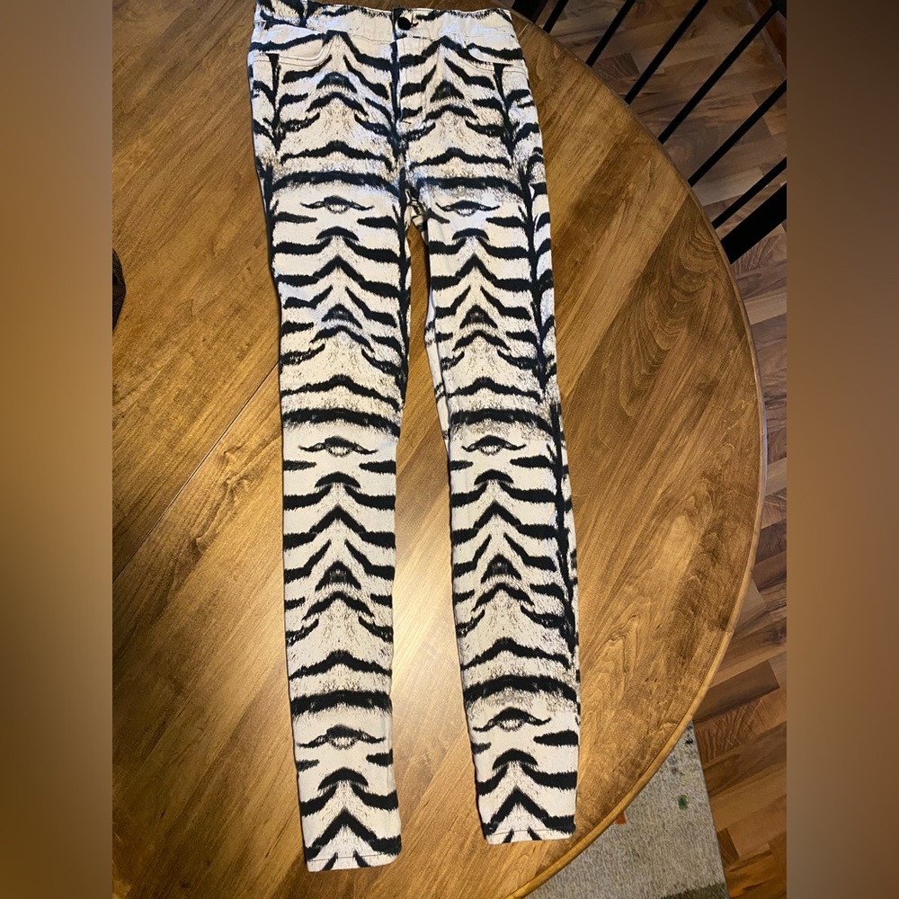 Giambattista Valli 7 For All Mankind Jeans (Zebra)
